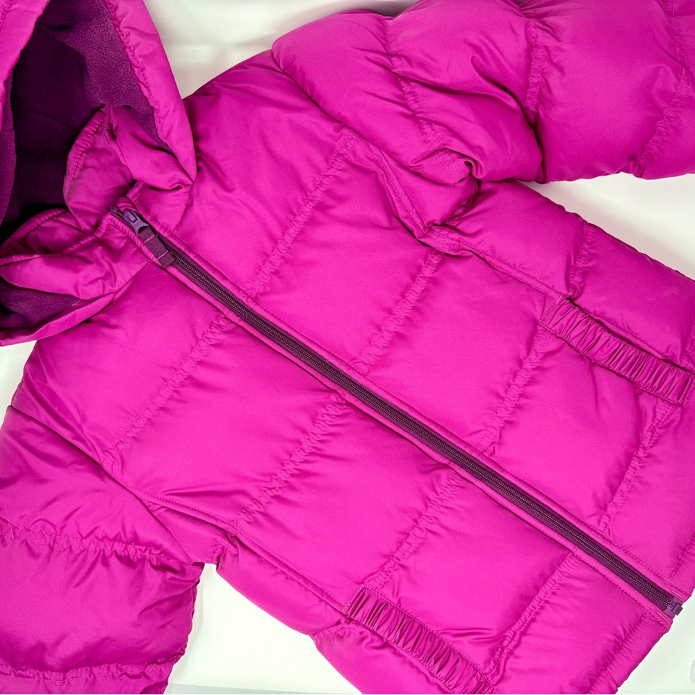 Kids Puffer Jacket - Magenta Pink - Cherokee Brand 6 6x
